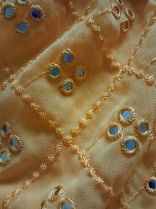 Baby Girls Festive Bright Yellow Sharara