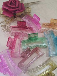 Sparkly Hair Claw Clips (Set of 3)