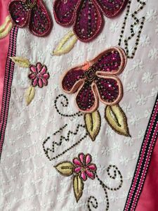 Floral Embroidered Kurta