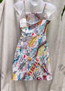 5177. Funky Print Sundress