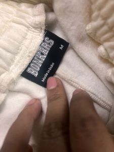 Comfy Cream Fleece Joggers