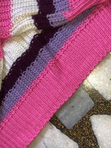 Striped Turtleneck Sweater