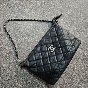 Chanel Black Baguette