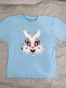 Cute Bunny Graphic Tee