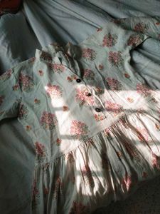 Off White Ethnic Gown