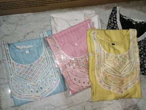 Pack Of 5 Kurtis