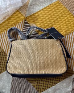 Tagged Tommy Hilfiger Natural Woven Shoulder Bag