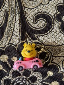 Winnie the Pooh & Mario Keychain