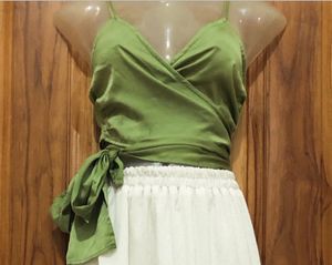 Fairycore Green Crop Top