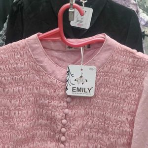 Pink Ruffled Top