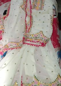 Sara Ali Khan White Sharara Set
