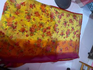New Saree No Blouse