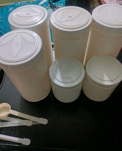 Boxes For Organising With Stickers To Label