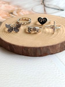 Stackable Rings ( Set Of 5)