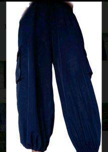 Blue Cargo Pants