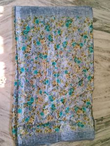 Floral Saree along with blouse