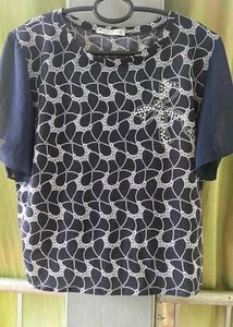 Elegant Floral Print Top