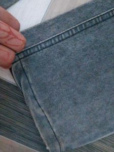 Gray Denim Jeans