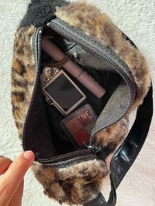Leopard Print Shoulder Bag