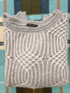 Grey Knit Sweater