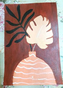 Minimalist Botanical | Abstract Paintin