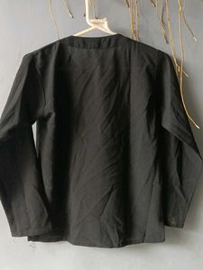 Embroidered Long Sleeve Top