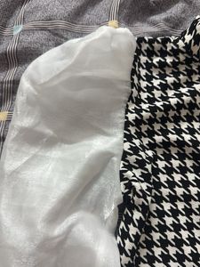 Houndstooth Mini Dress