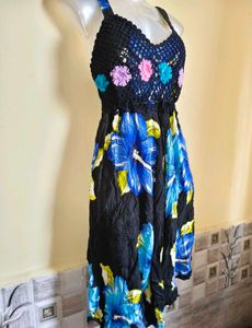 BOGO🎁Buy One Get 1 Free🎁Floral Crochet Sundress
