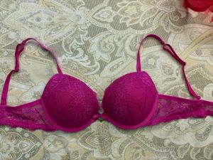 Lace Bras - Pink &amp; Purple, Size 32B (Set of 2)