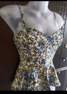 Floral Korean Top