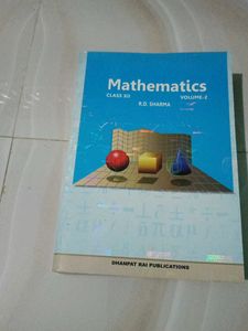 Rd Sharma Class 12th Mathematics