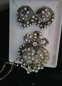 Vintage rhinestone Jewellery Set
