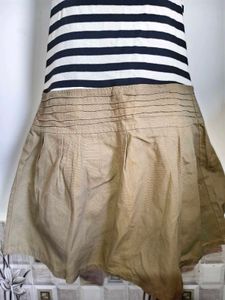 Striped Casual Dress Medium/ Large Size