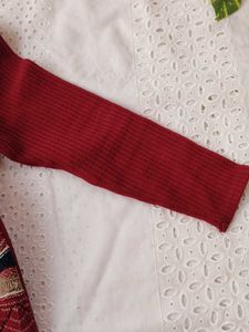 Patterned Knit Cardigan