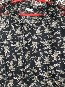 Floral Print Long Sleeve Top