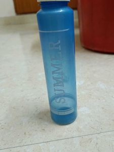 Blue Summer Water Bottle