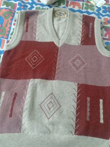 Uk Bought Men Half Sweater In Pristine Condition Size 40cm