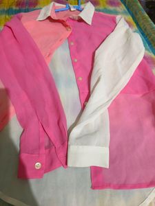 Shade Of Pink Georgette Shirt
