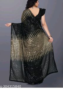 Sequin Saree