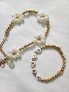 Custom Name Mom Baby Bracelets (Pair)