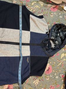 Stylish Sleeveless Patchwork Vest