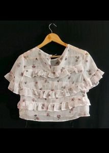 Forever 21 Sheer Top .