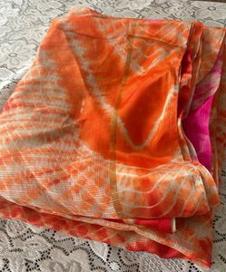 Multicolour Saree