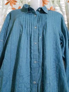 Blue Long Sleeve Shirt