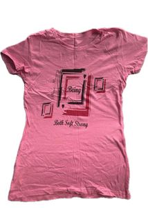 Women T-shirt Pink