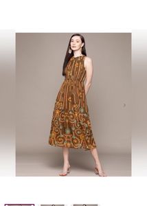LABEL RITU KUMARFloral Print A-line Dress