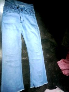 Light Blue Flare Jeans