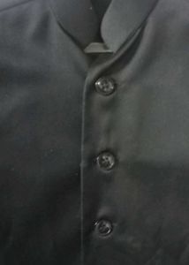 Kids&#39; Black Sherwani Set