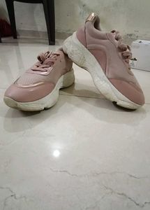 Pink Dress berry Sneakers