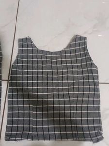 Cute Checkered co ord Set